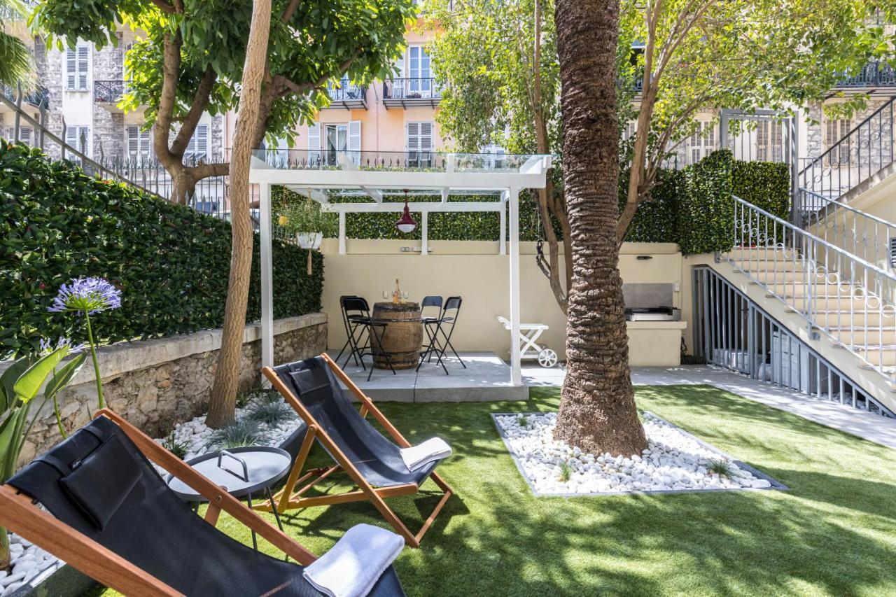 Luxury 3 Bdr Garden&Parking - Angels' Garden Appartement Nice Buitenkant foto