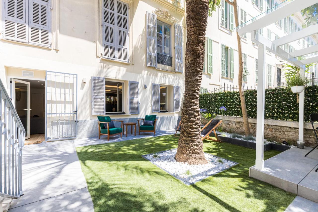 Luxury 3 Bdr Garden&Parking - Angels' Garden Appartement Nice Buitenkant foto