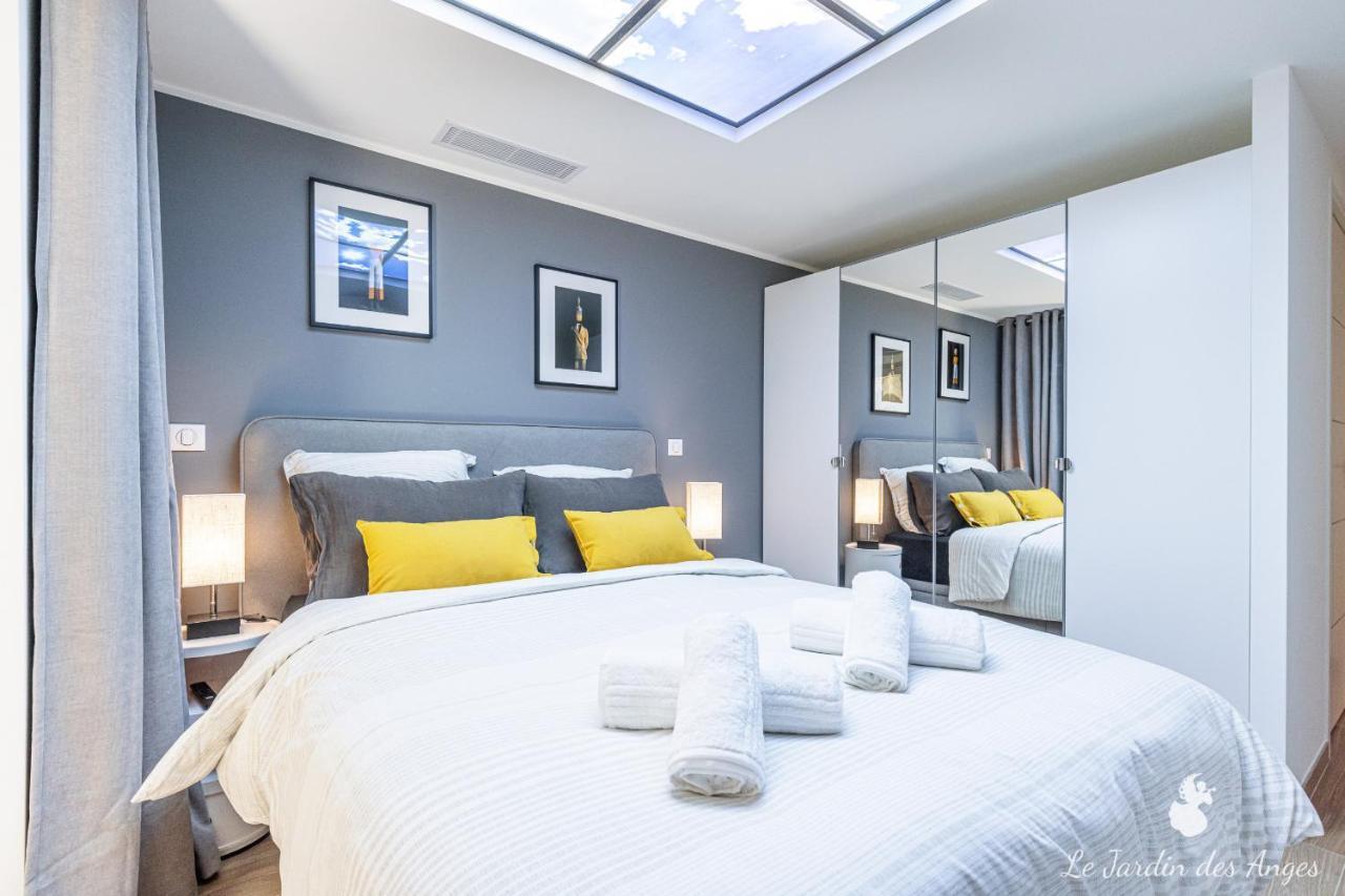 Luxury 3 Bdr Garden&Parking - Angels' Garden Appartement Nice Buitenkant foto