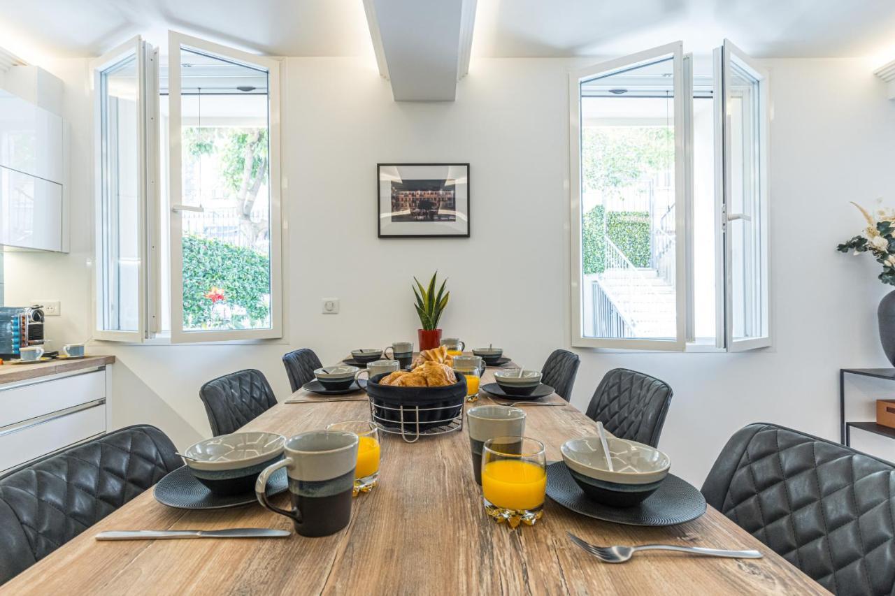 Luxury 3 Bdr Garden&Parking - Angels' Garden Appartement Nice Buitenkant foto