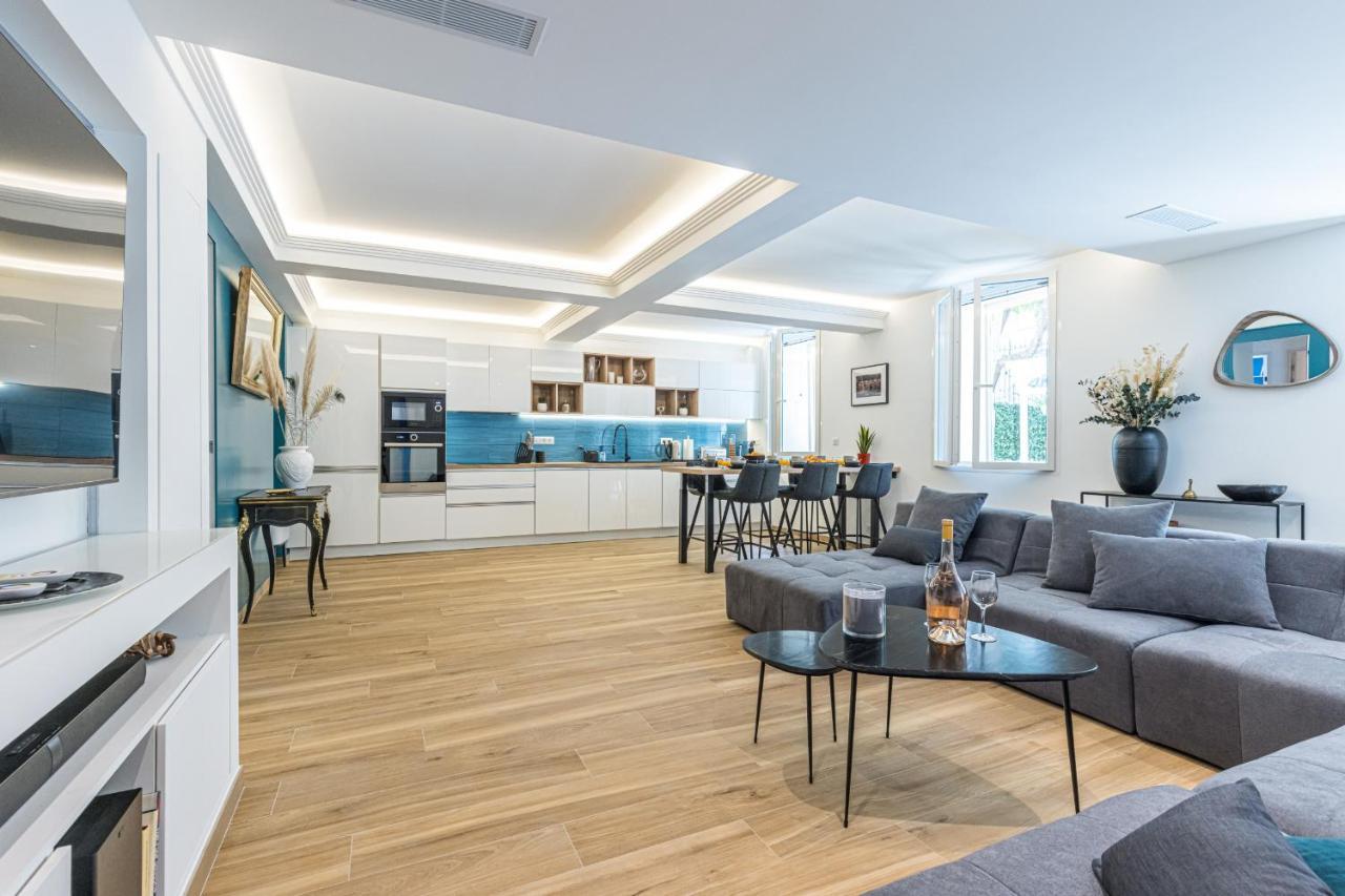 Luxury 3 Bdr Garden&Parking - Angels' Garden Appartement Nice Buitenkant foto