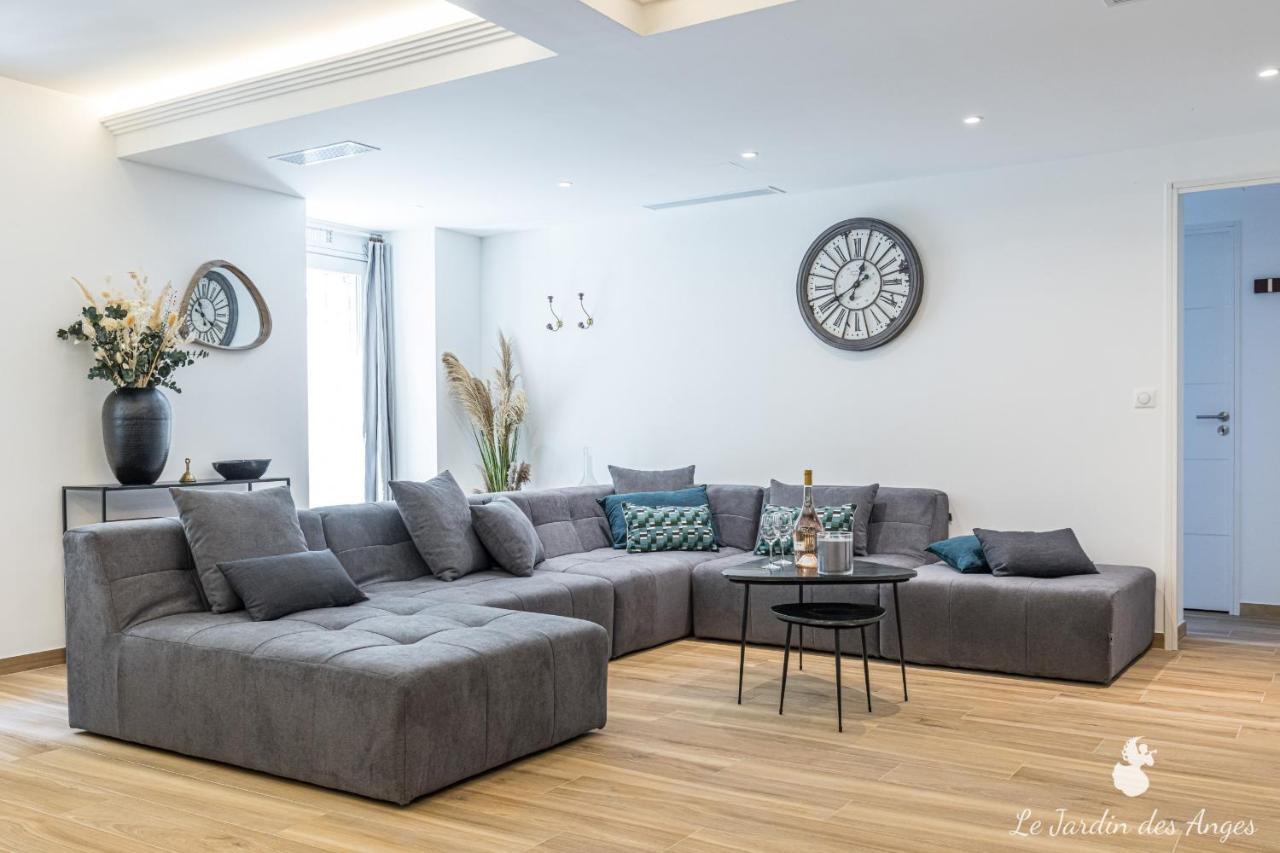 Luxury 3 Bdr Garden&Parking - Angels' Garden Appartement Nice Buitenkant foto