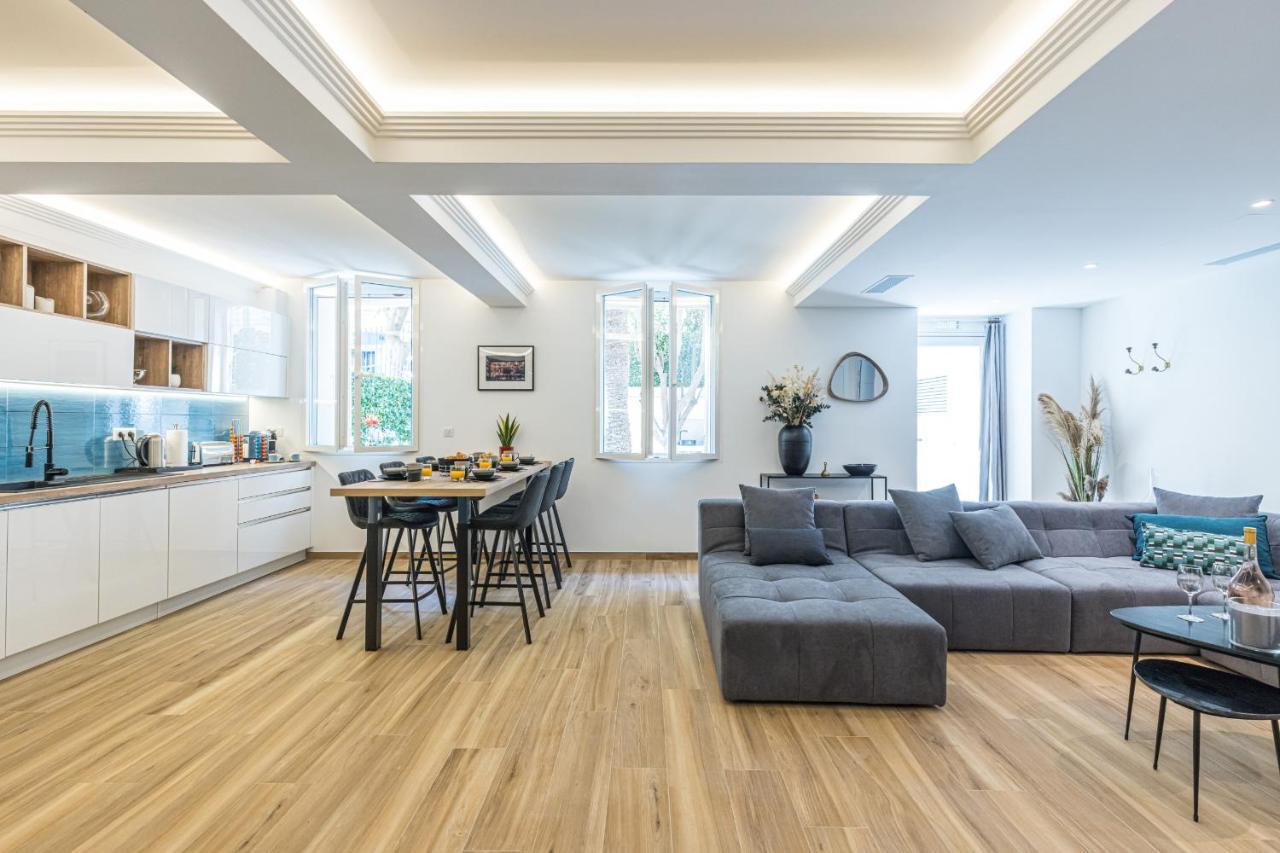 Luxury 3 Bdr Garden&Parking - Angels' Garden Appartement Nice Buitenkant foto