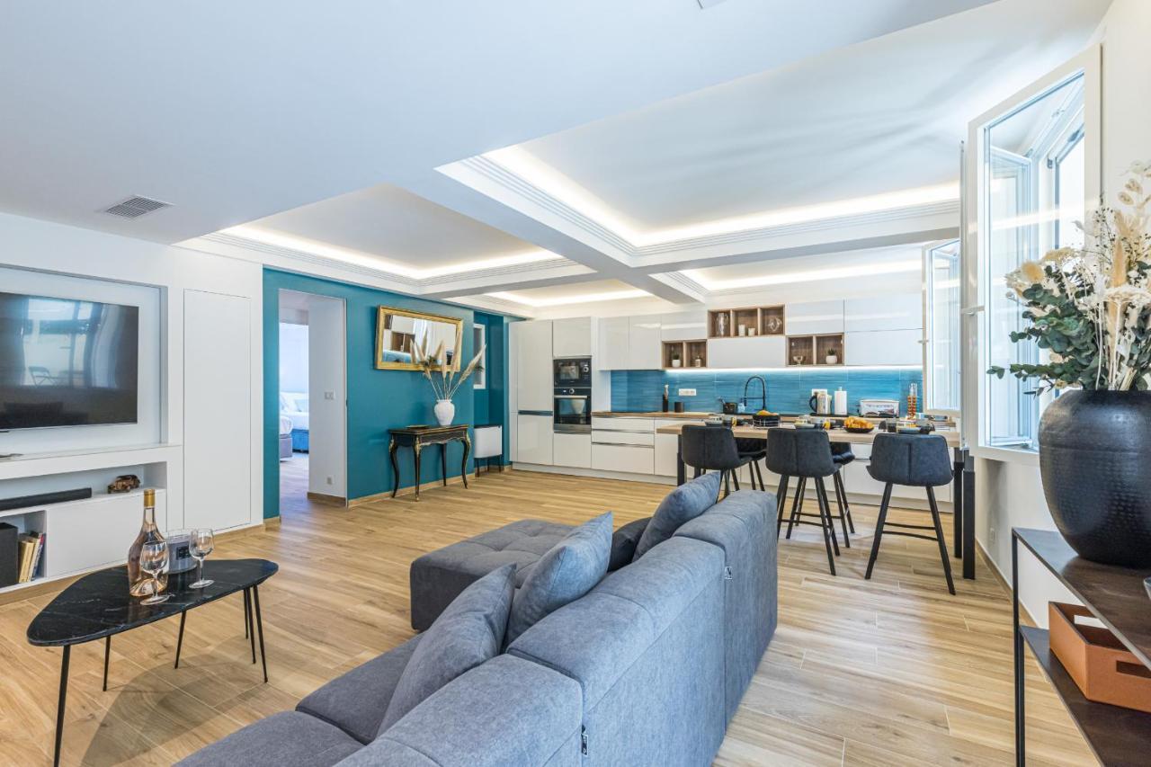 Luxury 3 Bdr Garden&Parking - Angels' Garden Appartement Nice Buitenkant foto