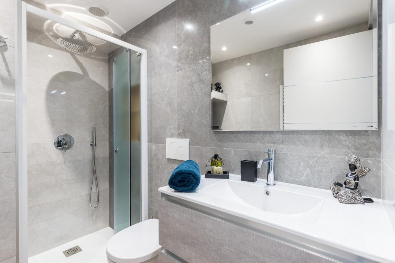Luxury 3 Bdr Garden&Parking - Angels' Garden Appartement Nice Buitenkant foto